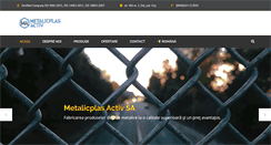 Desktop Screenshot of metalicplas.ro